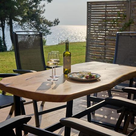 Summerday Villa Private Beach Nea Iraklia Ngoại thất bức ảnh