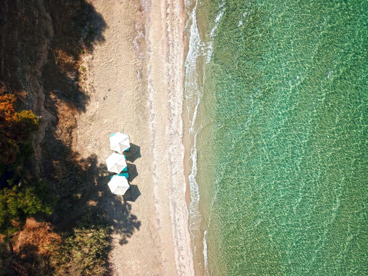 Summerday Villa Private Beach Nea Iraklia Ngoại thất bức ảnh