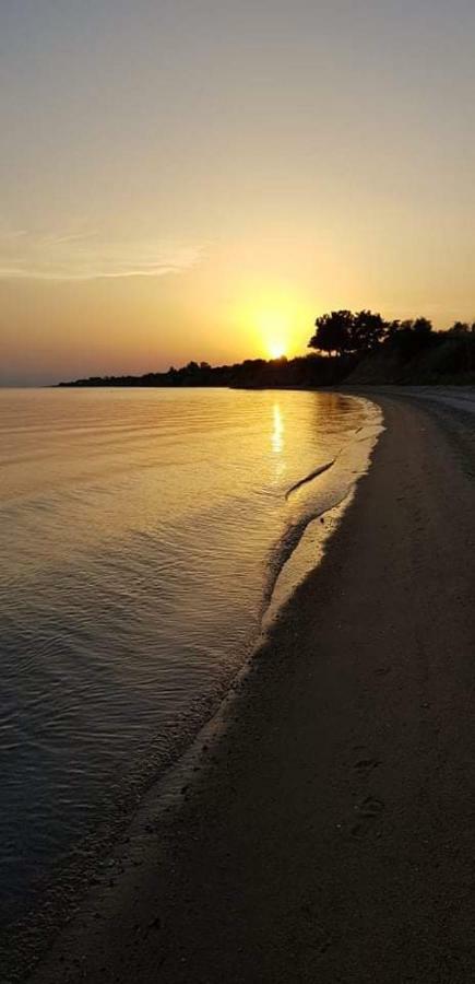 Summerday Villa Private Beach Nea Iraklia Ngoại thất bức ảnh